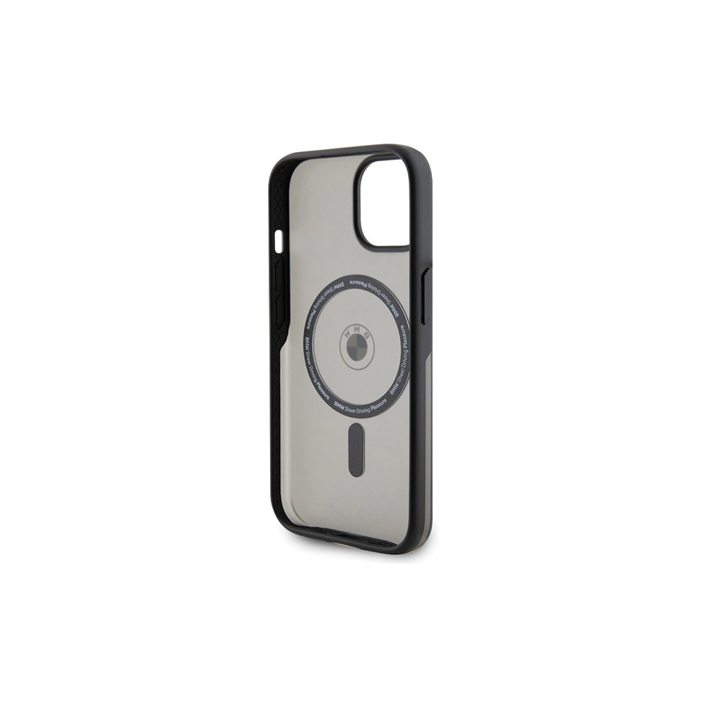 Etui BMW BMHMP15SDSLK Apple iPhone 15 hardcase IML Signature MagSafe czarny/black