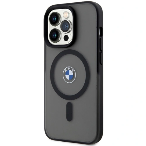 Buy BMW BMHMP15XDSLK Apple iPhone 15 Pro Max hardcase IML Signature MagSafe black - BMW517 - {ean13} - Home Screen Store Europe