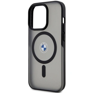 Buy BMW BMHMP15XDSLK Apple iPhone 15 Pro Max hardcase IML Signature MagSafe black - BMW517 - {ean13} - Home Screen Store Europe