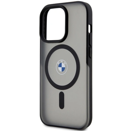 Buy BMW BMHMP15XDSLK Apple iPhone 15 Pro Max hardcase IML Signature MagSafe black - BMW517 - {ean13} - Home Screen Store Europe