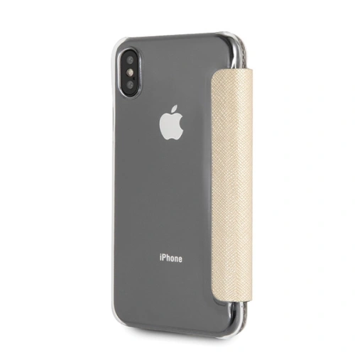 Kup Guess Apple Husă GUFLBKPXKAILGO iPhone X / XS carte Kaia Saffiano auriu / auriu - GUE2980 - {ean13} - Sklep Home Screen