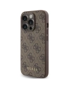 Kup Guess Apple Caz GUHCP15LG4GFBR iPhone 15 Pro hard case 4G Metal Gold Logo maro/maro - GUE2981 - {ean13} - Sklep Home Screen