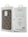 Kup Guess Apple Caz GUHCP15LG4GFBR iPhone 15 Pro hard case 4G Metal Gold Logo maro/maro - GUE2981 - {ean13} - Sklep Home Screen
