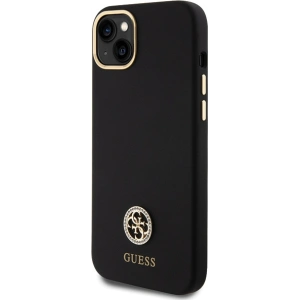 Kup Guess Apple Carcasă GUHCP15M4DGPK iPhone 15 Plus / 14 Plus hardcase Silicone Logo Strass 4G negru/negru - GUE2983 - {ean13} - Sklep Home Screen