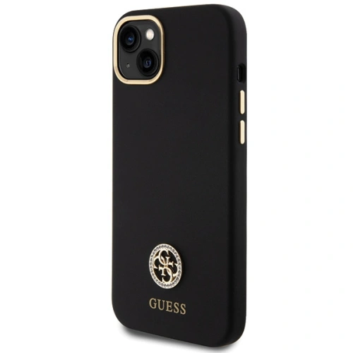 Kup Case Guess GUHCP15M4DGPK Apple iPhone 15 Plus / 14 Plus Hartschale Silikon Logo Strass 4G schwarz/black - GUE2983 - {ean13} - Sklep Home Screen