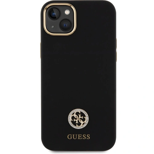 Kup Case Guess GUHCP15M4DGPK Apple iPhone 15 Plus / 14 Plus Hartschale Silikon Logo Strass 4G schwarz/black - GUE2983 - {ean13} - Sklep Home Screen
