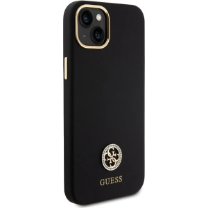 Kup Guess Apple Carcasă GUHCP15M4DGPK iPhone 15 Plus / 14 Plus hardcase Silicone Logo Strass 4G negru/negru - GUE2983 - {ean13} - Sklep Home Screen