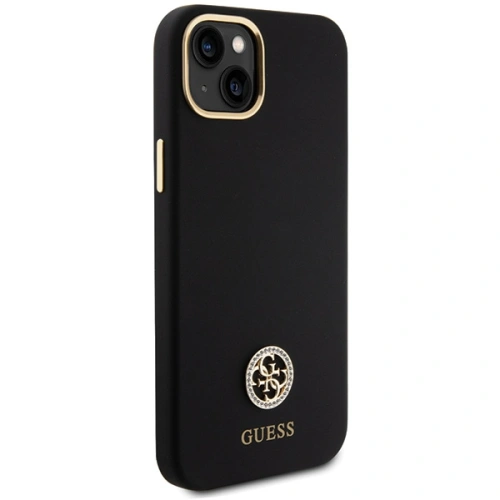 Kup Case Guess GUHCP15M4DGPK Apple iPhone 15 Plus / 14 Plus Hartschale Silikon Logo Strass 4G schwarz/black - GUE2983 - {ean13} - Sklep Home Screen