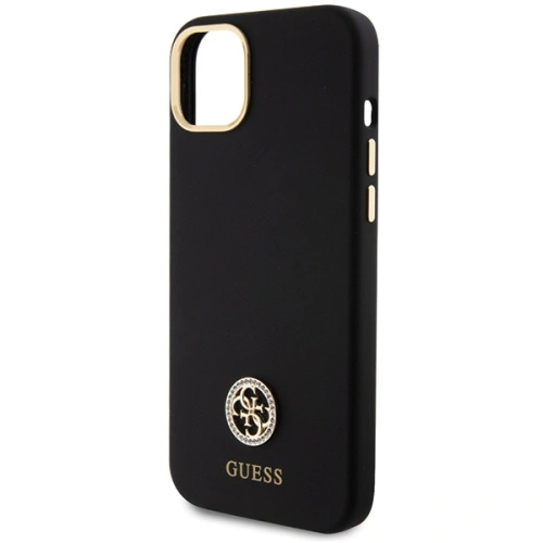 Kup Case Guess GUHCP15M4DGPK Apple iPhone 15 Plus / 14 Plus Hartschale Silikon Logo Strass 4G schwarz/black - GUE2983 - {ean13} - Sklep Home Screen