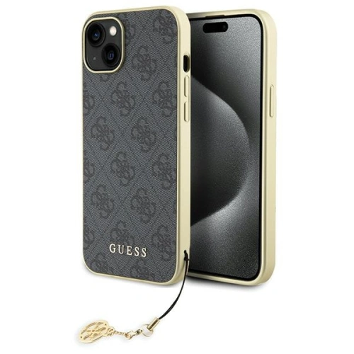 Kup Guess Apple Husă GUHCP15MGF4GGR iPhone 15 Plus / 14 Plus husă 4G Charms Collection gri/gri - GUE2984 - {ean13} - Sklep Home Screen