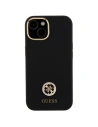 Kup Etui Guess GUHCP15SM4DGPK Apple iPhone 15 hardcase Silicone Logo Strass 4G černý/black - GUE2985 - {ean13} - Sklep Home Screen