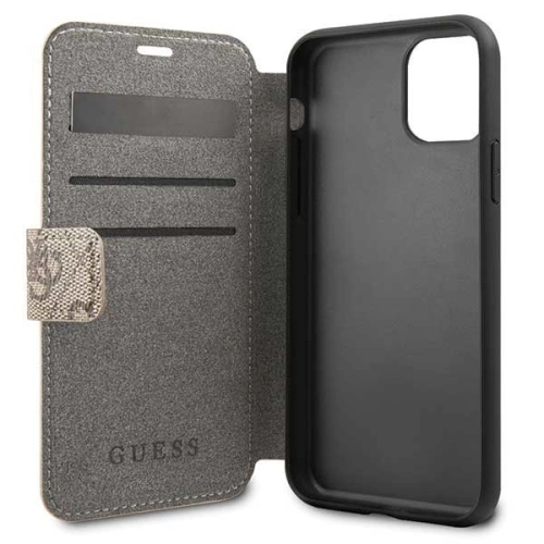 Kup Case Guess GUFLBKSN584GB Apple iPhone 11 Pro braun/braun Buch 4G - GUE035BR - {ean13} - Sklep Home Screen