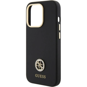 Kup Etui Guess GUHCP15XM4DGPK Apple iPhone 15 Pro Max hardcase Silicone Logo Strass 4G czarny/black - GUE2986 - {ean13} - Sklep Home Screen