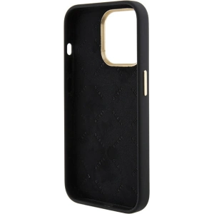 Buy Guess GUHCP15XM4DGPK Apple iPhone 15 Pro Max hardcase Silicone Logo Strass 4G black - GUE2986 - {ean13} - Home Screen Store Europe