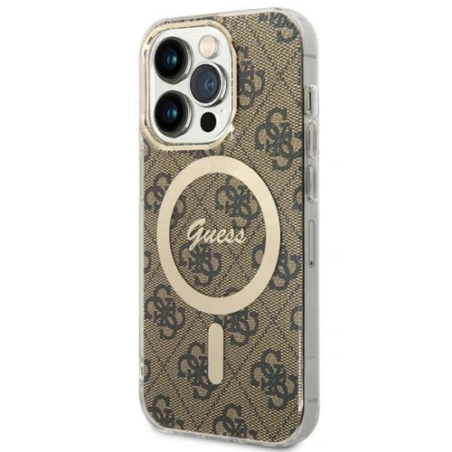 Kup Etui Guess GUHMP15LH4STW Apple iPhone 15 Pro hardcase IML 4G MagSafe hnědý/brown - GUE2987 - {ean13} - Sklep Home Screen