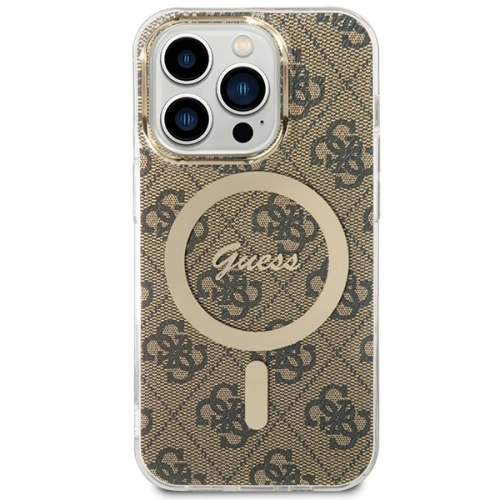 Kup Etui Guess GUHMP15LH4STW Apple iPhone 15 Pro hardcase IML 4G MagSafe hnědý/brown - GUE2987 - {ean13} - Sklep Home Screen