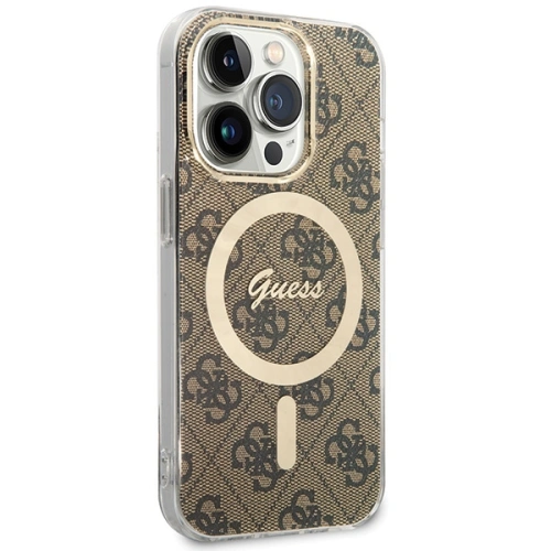 Kup Etui Guess GUHMP15LH4STW Apple iPhone 15 Pro hardcase IML 4G MagSafe hnědý/brown - GUE2987 - {ean13} - Sklep Home Screen