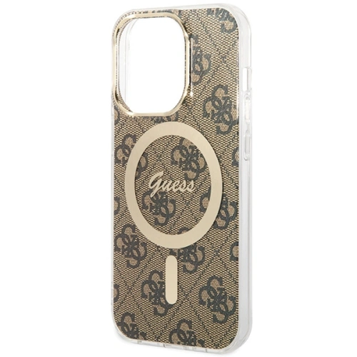 Kup Etui Guess GUHMP15LH4STW Apple iPhone 15 Pro hardcase IML 4G MagSafe hnědý/brown - GUE2987 - {ean13} - Sklep Home Screen