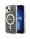 Guess Apple Husă GUHMP15MH4STW iPhone 15 Plus / 14 Plus IML 4G MagSafe maro/maro