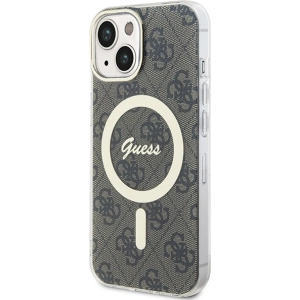 Kup Etui Guess GUHMP15MH4STW Apple iPhone 15 Plus / 14 Plus hardcase IML 4G MagSafe brązowy/brown - GUE2989 - {ean13} - Sklep Home Screen
