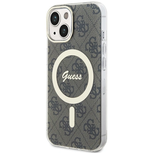 Kup Guess Apple Husă GUHMP15MH4STW iPhone 15 Plus / 14 Plus IML 4G MagSafe maro/maro - GUE2989 - {ean13} - Sklep Home Screen