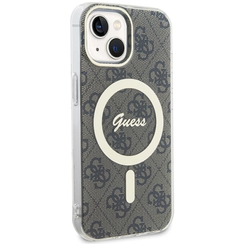 Kup Guess Apple Husă GUHMP15MH4STW iPhone 15 Plus / 14 Plus IML 4G MagSafe maro/maro - GUE2989 - {ean13} - Sklep Home Screen