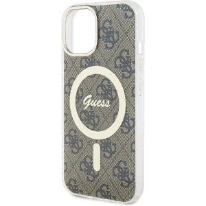Kup Etui Guess GUHMP15MH4STW Apple iPhone 15 Plus / 14 Plus hardcase IML 4G MagSafe brązowy/brown - GUE2989 - {ean13} - Sklep Home Screen