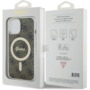 Kup Etui Guess GUHMP15MH4STW Apple iPhone 15 Plus / 14 Plus hardcase IML 4G MagSafe brązowy/brown - GUE2989 - {ean13} - Sklep Home Screen