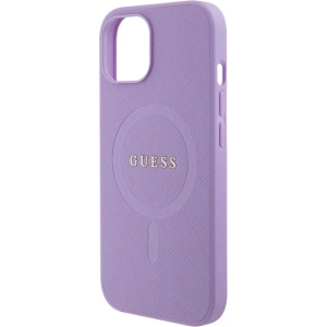 Kup Etui Guess GUHMP15MPSAHMCU Apple iPhone 15 Plus / 14 Plus hardcase Saffiano MagSafe fioletowy/purple - GUE2990 - {ean13} - Sklep Home Screen