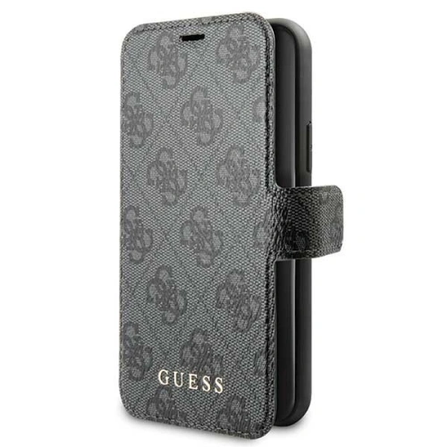 Kup Case Guess GUFLBKSN584GG Apple iPhone 11 Pro grau/grey Buch 4G - GUE036GRY - {ean13} - Sklep Home Screen