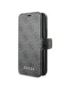 Etui Guess GUFLBKSN584GG Apple iPhone 11 Pro šedý/grey book 4G