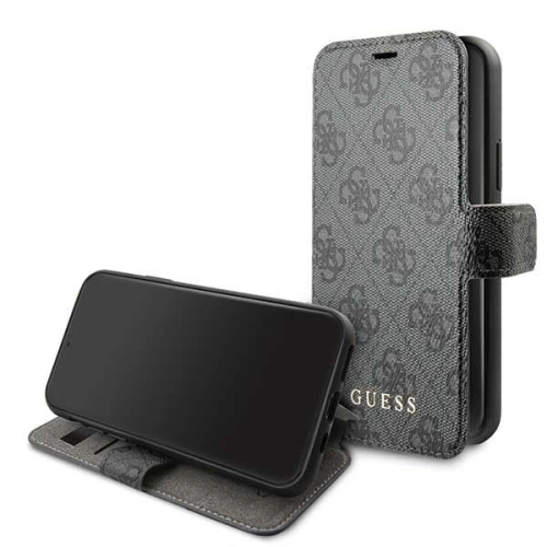 Kup Case Guess GUFLBKSN584GG Apple iPhone 11 Pro grau/grey Buch 4G - GUE036GRY - {ean13} - Sklep Home Screen