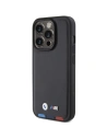 Kup Case BMW BMHCP15L22PTDK Apple iPhone 15 Pro Lederstempel Tricolor schwarz/black - BMW518 - {ean13} - Sklep Home Screen