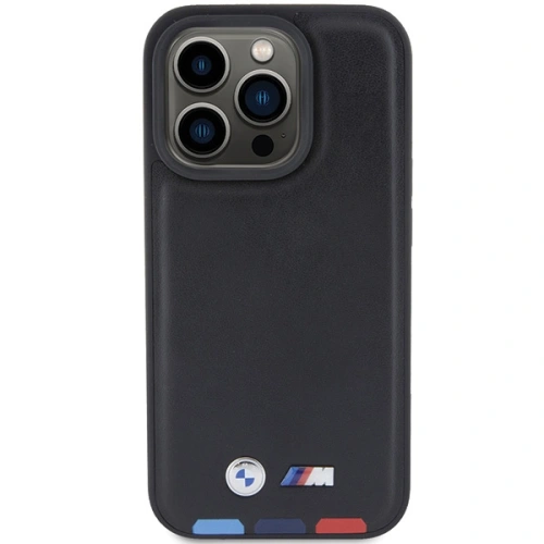 Kup Etui BMW BMHCP15L22PTDK Apple iPhone 15 Pro kožené razítko Tricolor černá/black - BMW518 - {ean13} - Sklep Home Screen