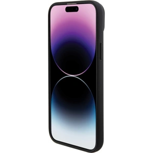 Kup BMW Apple Husă BMHCP15M22PTDK iPhone 15 Plus / 14 Plus Ștampilă din piele Tricolor negru/negru - BMW519 - {ean13} - Sklep Home Screen