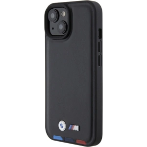 Etui BMW BMHCP15S22PTDK Apple iPhone 15 Leather Stamp Tricolor czarny/black