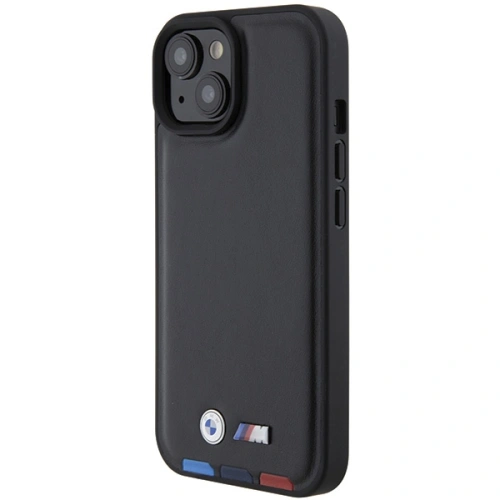 Kup Etui BMW BMHCP15S22PTDK Apple iPhone 15 Leather Stamp Tricolor černá/black - BMW520 - {ean13} - Sklep Home Screen