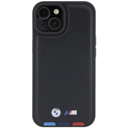 Kup Etui BMW BMHCP15S22PTDK Apple iPhone 15 Leather Stamp Tricolor černá/black - BMW520 - {ean13} - Sklep Home Screen