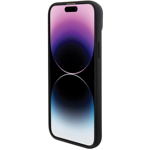 Kup Case BMW BMHCP15S22PTDK Apple iPhone 15 Leder Stempel Tricolor schwarz/black - BMW520 - {ean13} - Sklep Home Screen
