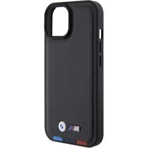 Etui BMW BMHCP15S22PTDK Apple iPhone 15 Leather Stamp Tricolor czarny/black