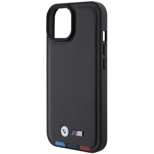 Kup Etui BMW BMHCP15S22PTDK Apple iPhone 15 Leather Stamp Tricolor černá/black - BMW520 - {ean13} - Sklep Home Screen