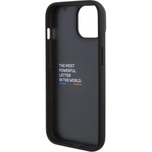 Etui BMW BMHCP15S22PTDK Apple iPhone 15 Leather Stamp Tricolor czarny/black