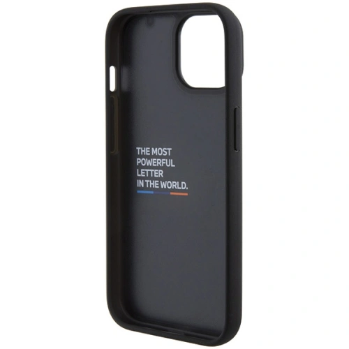 Kup Etui BMW BMHCP15S22PTDK Apple iPhone 15 Leather Stamp Tricolor černá/black - BMW520 - {ean13} - Sklep Home Screen