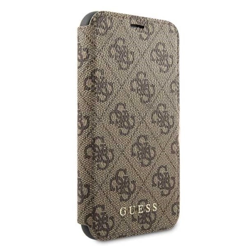 Kup Etui Guess GUFLBKSN614GB Apple iPhone 11 brown/brązowy book 4G - GUE037BR - {ean13} - Sklep Home Screen