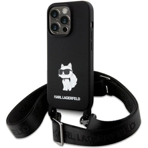 Kup Etui Karl Lagerfeld KLHCP15XSCBSCNK Apple iPhone 15 Pro Max hardcase Crossbody Silicone Choupette černý/black - KLD1740 - {ean13} - Sklep Home Screen