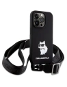 Kup Etui Karl Lagerfeld KLHCP15XSCBSCNK Apple iPhone 15 Pro Max hardcase Crossbody Silicone Choupette černý/black - KLD1740 - {ean13} - Sklep Home Screen
