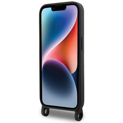 Kup Etui Karl Lagerfeld KLHCP15XSCBSKNK Apple iPhone 15 Pro Max hardcase Crossbody Silicone Ikonik černý/black - KLD1741 - {ean13} - Sklep Home Screen