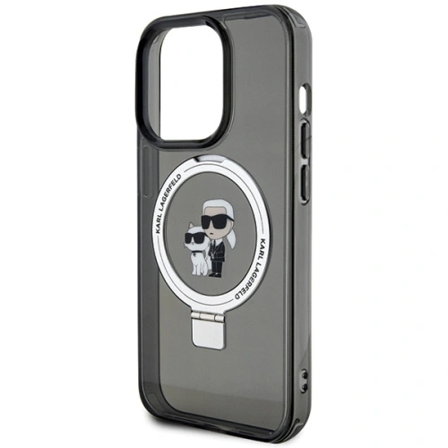 Kup Etui Karl Lagerfeld KLHMP15LHMRSKCK Apple iPhone 15 Pro hardcase Ring Stand Karl&Choupettte MagSafe černý/black - KLD1742 - {ean13} - Sklep Home Screen