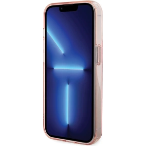 Etui Karl Lagerfeld KLHMP15LHMRSKCP Apple iPhone 15 Pro hardcase Ring Stand Karl&Choupettte MagSafe różowy/pink