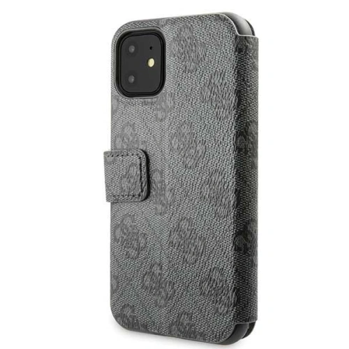 Kup Case Guess GUFLBKSN614GG Apple iPhone 11 grau/grey Buch 4G - GUE038GRY - {ean13} - Sklep Home Screen